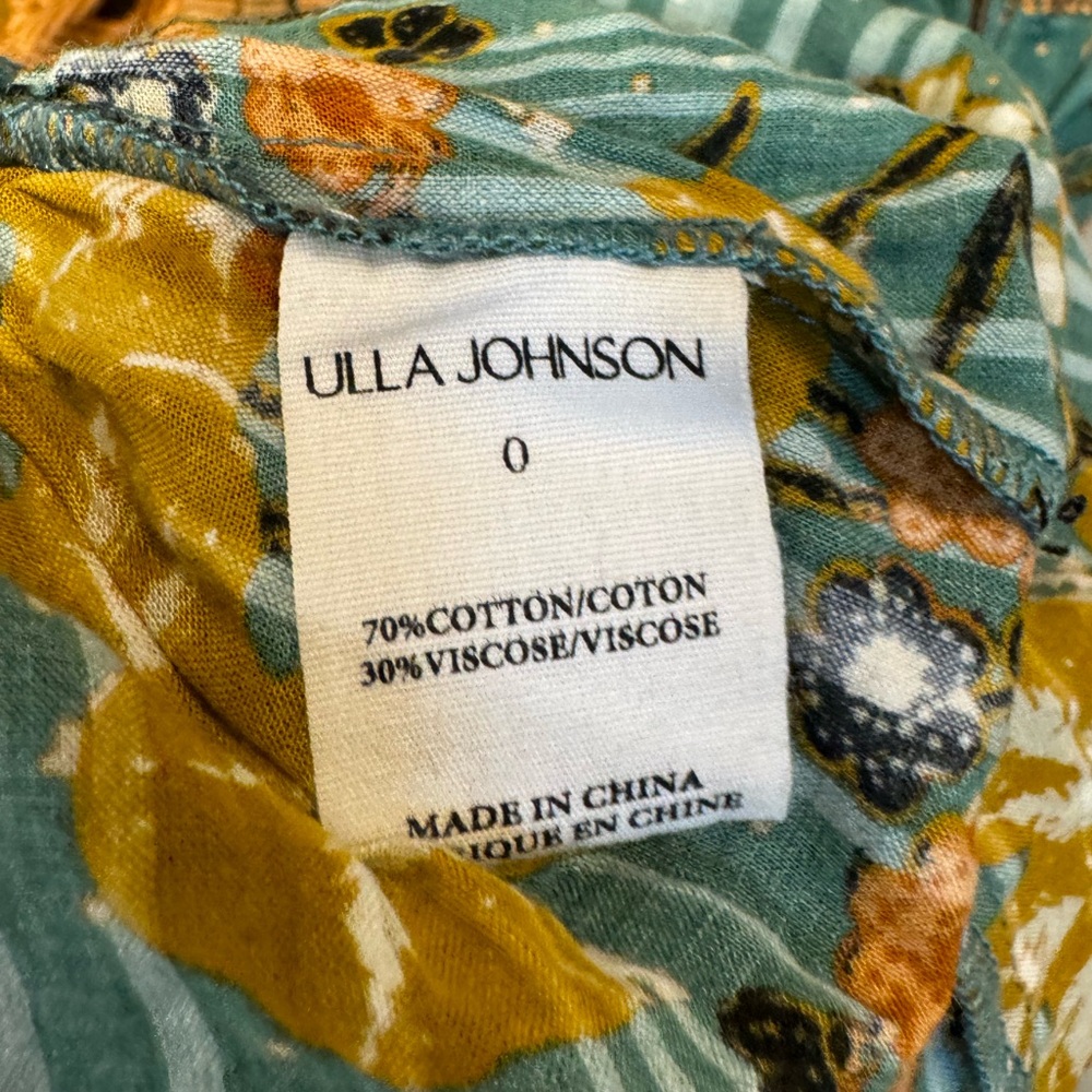 Ulla Johnson Marni Dress in Hummingbird Size 0 - Picture 12 of 14